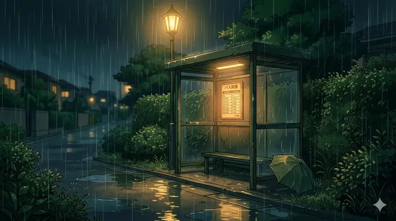 Nostalgic 90s Anime Lofi Backgrounds