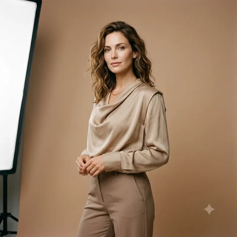 Monochromatic Studio Portrait Photos