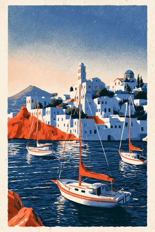 Vintage Travel Poster Series