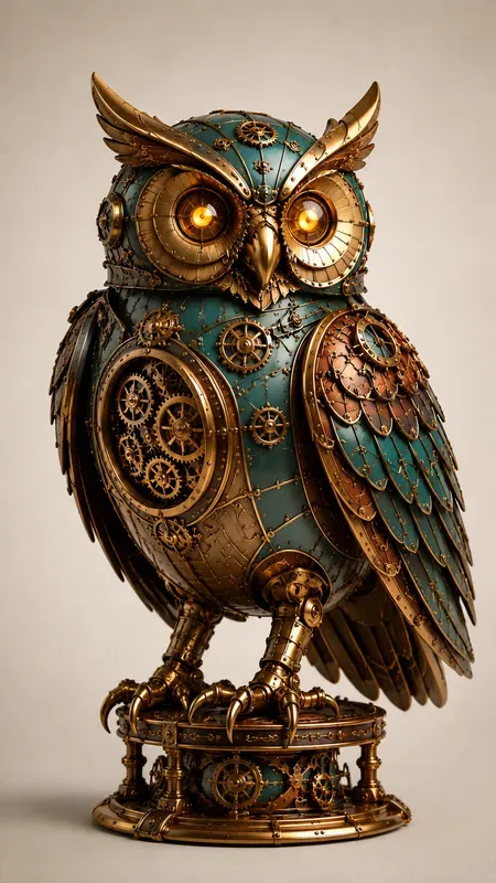 Aesthetic 3d Steampunk Illustrations