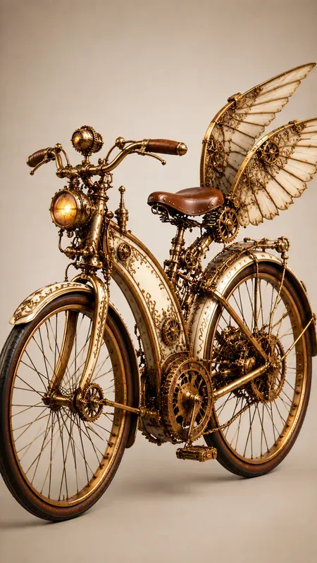 Aesthetic 3d Steampunk Illustrations