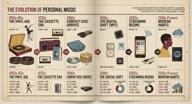 Handcrafted Editorial Infographic Designs