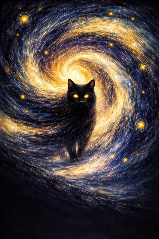 Van Gogh Swirl Poster Generator