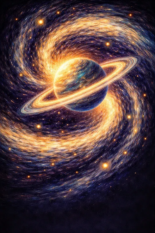 Van Gogh Swirl Poster Generator