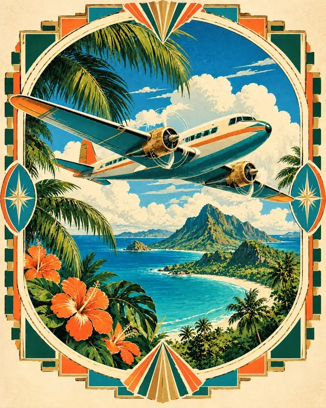 Deco Travel Luggage Labels