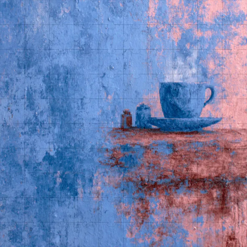 Acrylic Textured Expressive Plaster Art