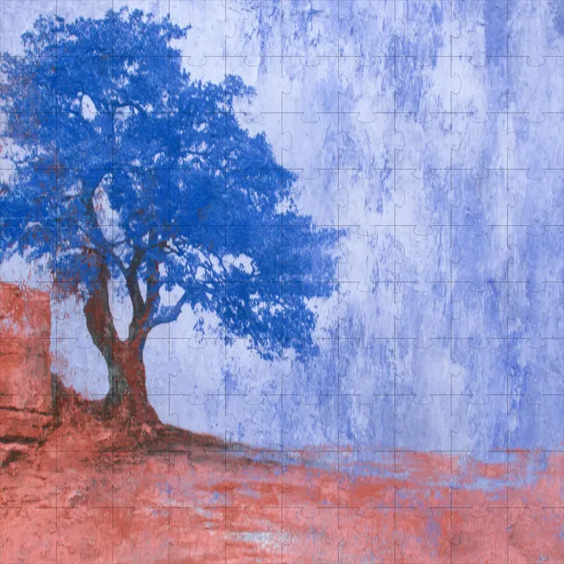 Acrylic Textured Expressive Plaster Art