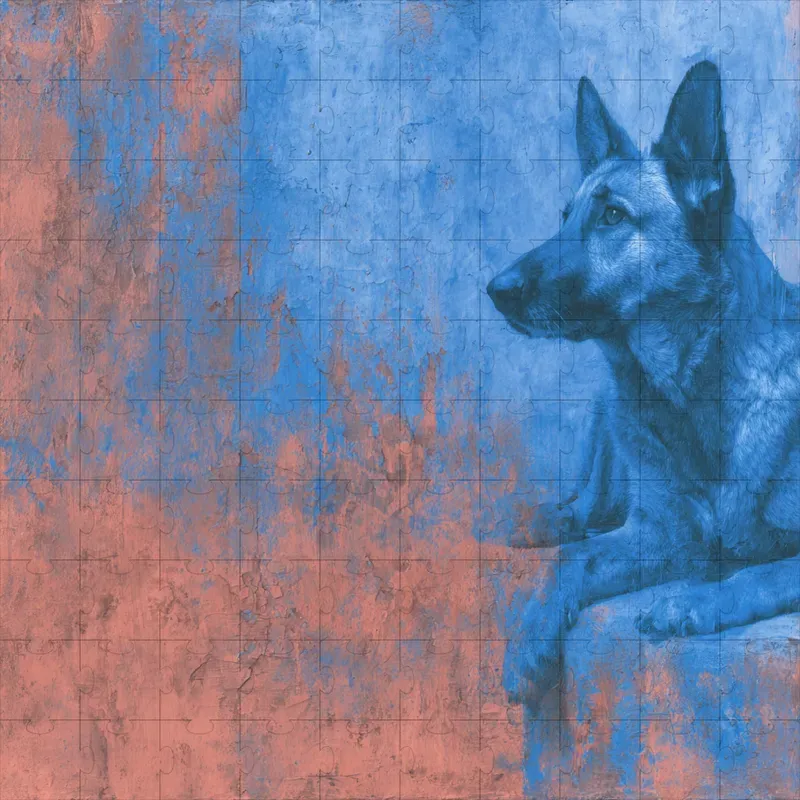 Acrylic Textured Expressive Plaster Art