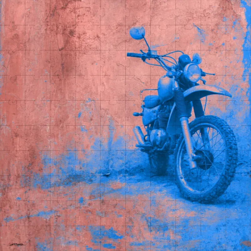 Acrylic Textured Expressive Plaster Art