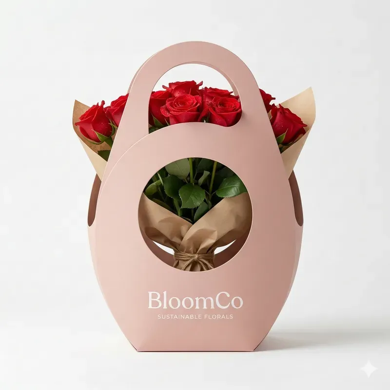 Minimal Flower Packaging Mockups