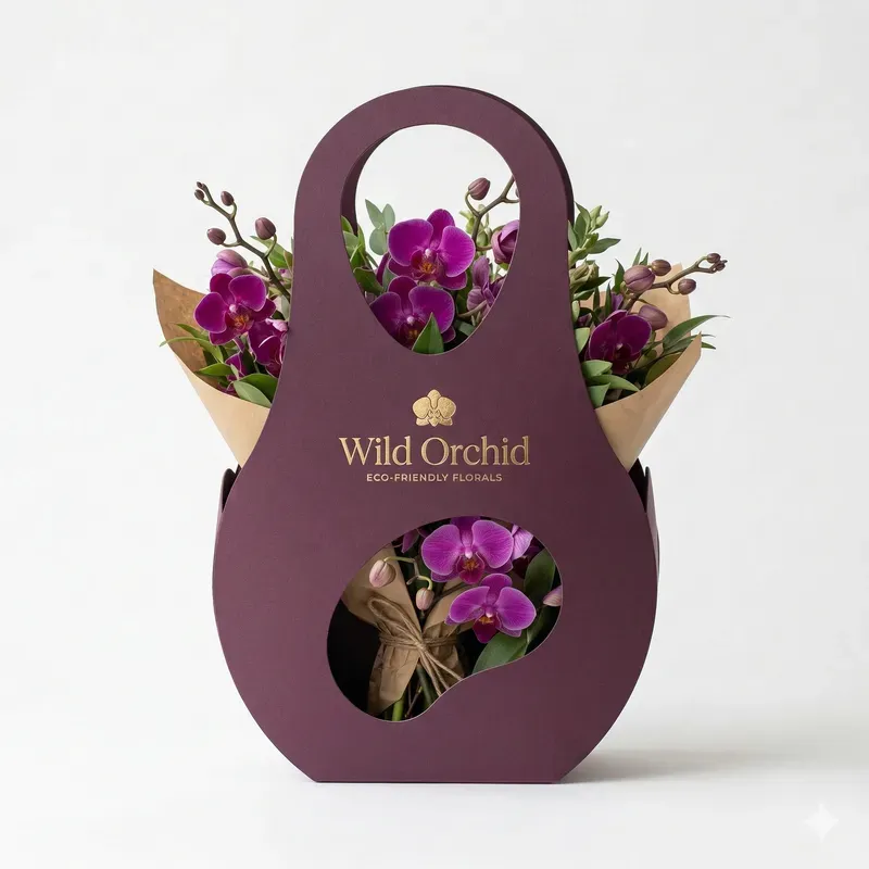 Minimal Flower Packaging Mockups
