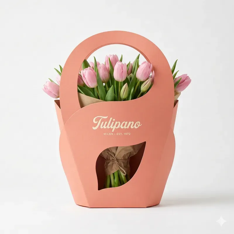 Minimal Flower Packaging Mockups