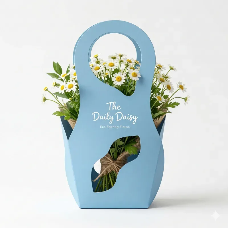 Minimal Flower Packaging Mockups
