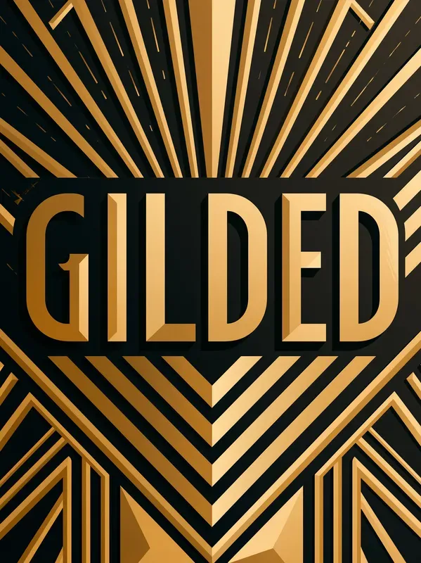 Art Deco Typography Poster Designs
