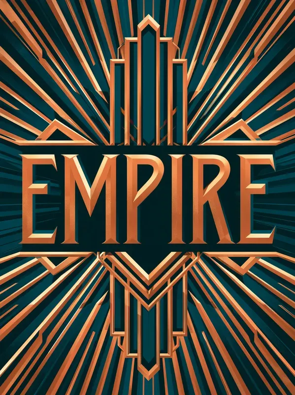 Art Deco Typography Poster Designs