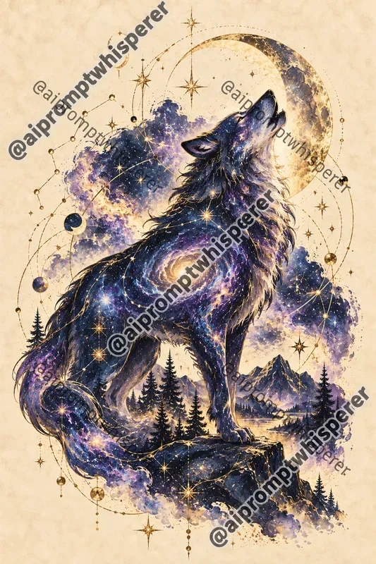 Elegant Cosmic Art Print Free Samples