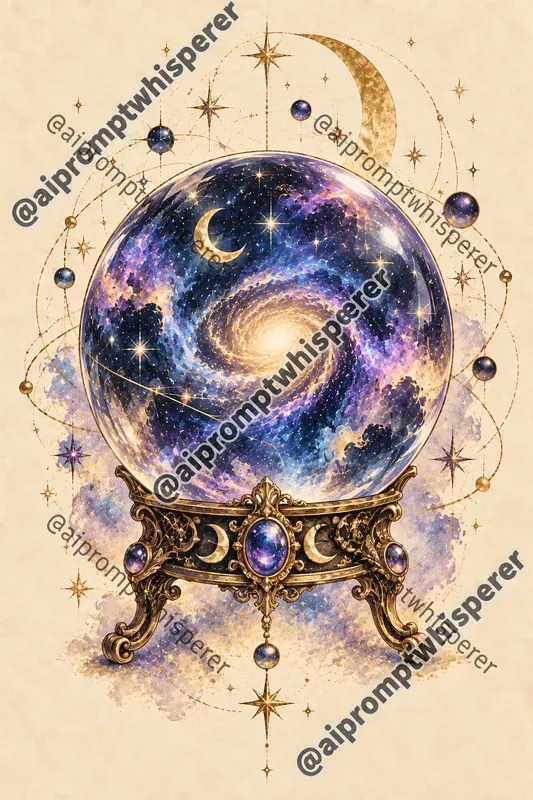 Elegant Cosmic Art Print Free Samples