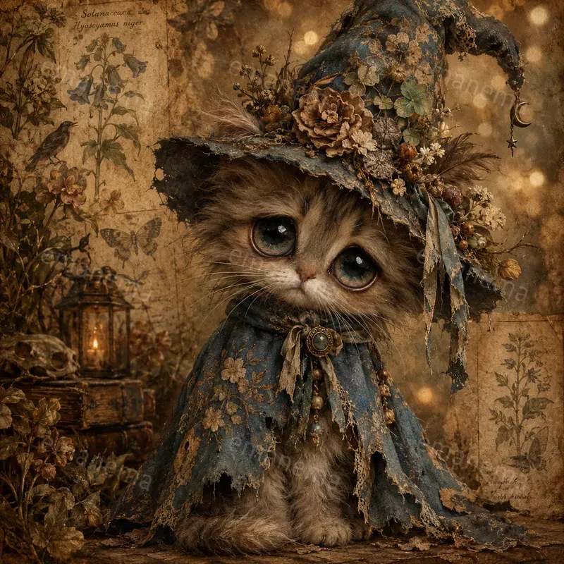 Dark Whimsical Animal Fantasy Art