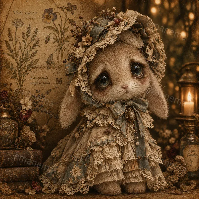 Dark Whimsical Animal Fantasy Art