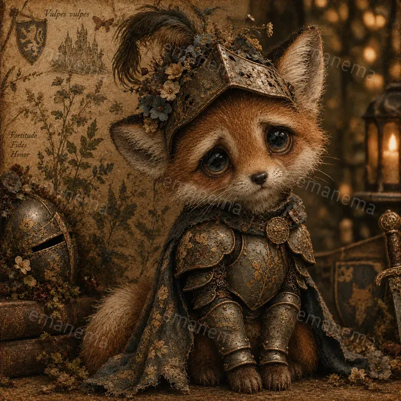 Dark Whimsical Animal Fantasy Art