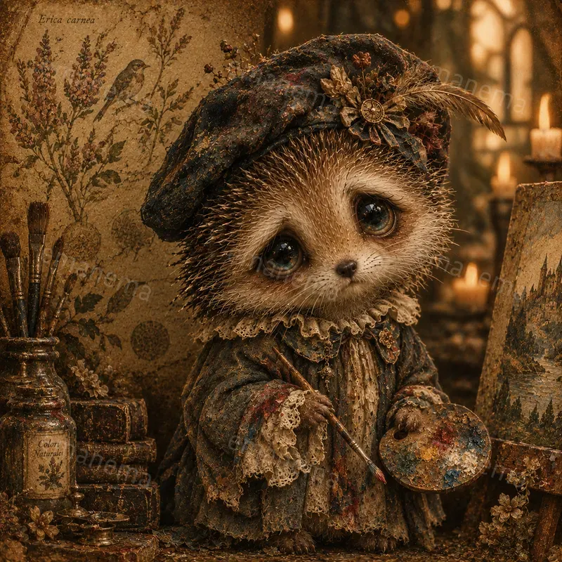 Dark Whimsical Animal Fantasy Art