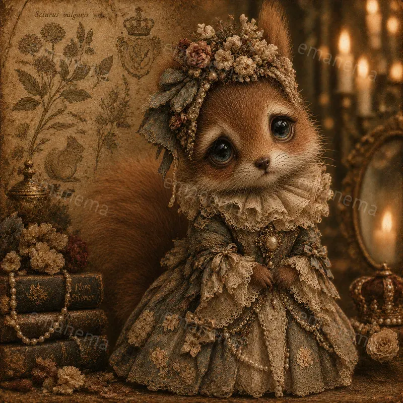Dark Whimsical Animal Fantasy Art
