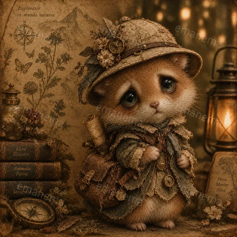 Dark Whimsical Animal Fantasy Art