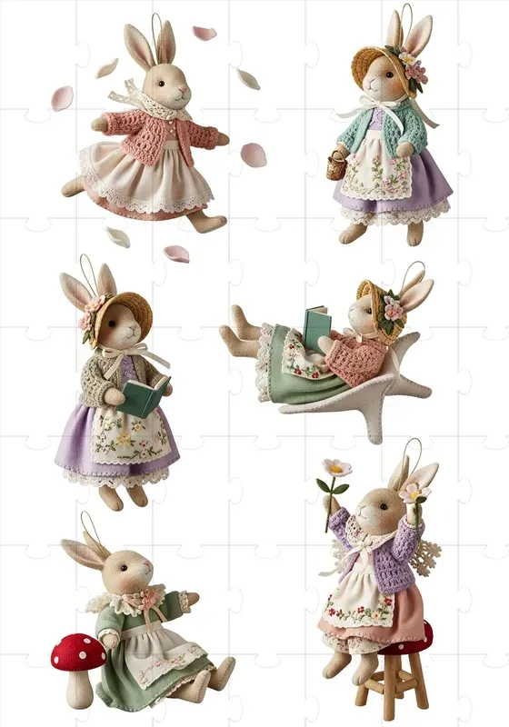 French Felt Ornament Collections