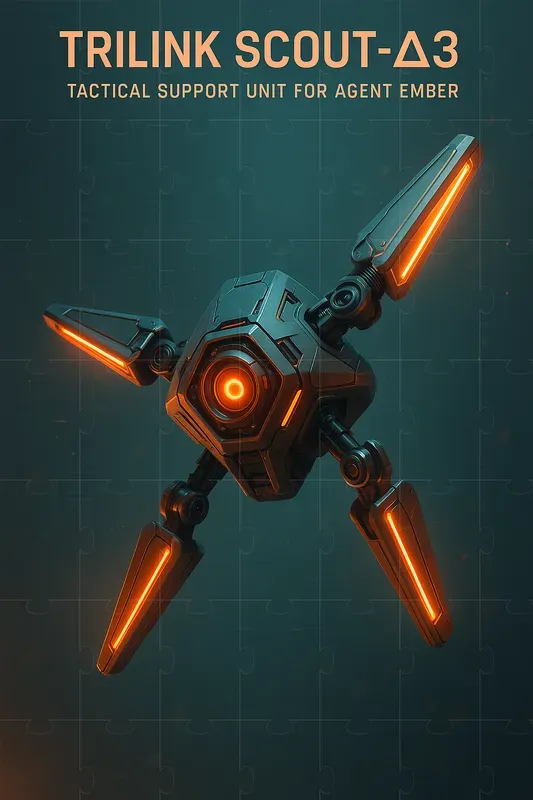 Tactical Drone Spotlight Posters