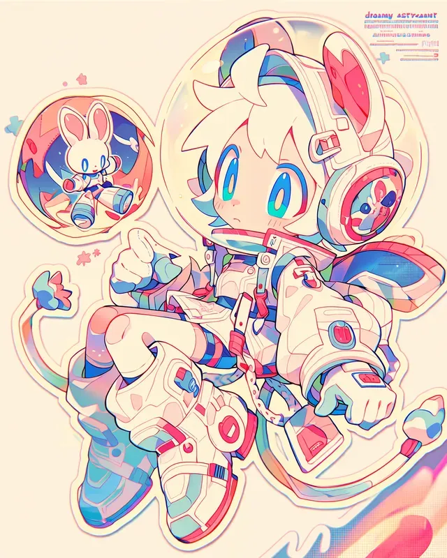 Designer Toy Stickers For Pods
