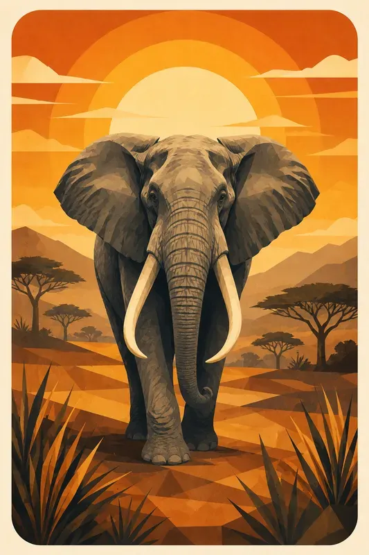 Minimalist Wildlife Posters