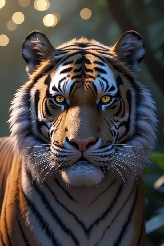 Ultrarealistic Jungle Animal Portraits