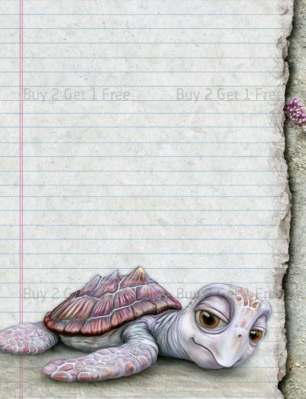 Seaside Love Story Plain Papers