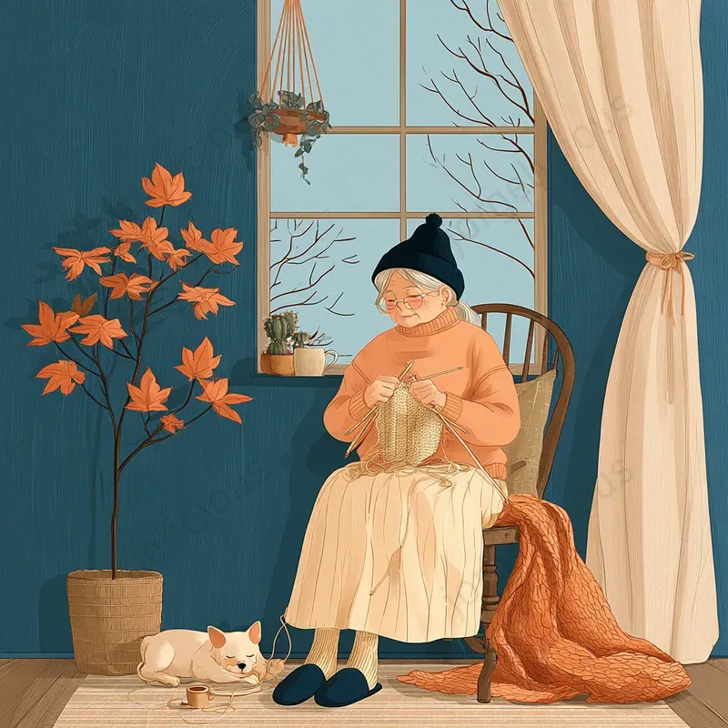 Poetic Storybook Illustrations
