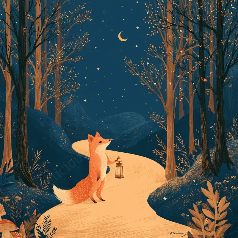 Poetic Storybook Illustrations