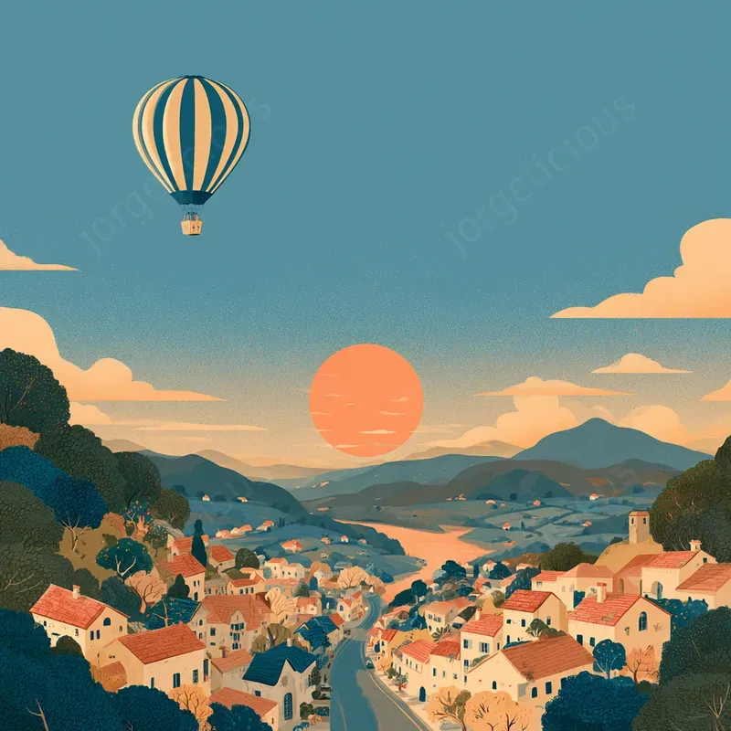 Poetic Storybook Illustrations