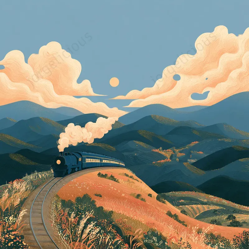 Poetic Storybook Illustrations