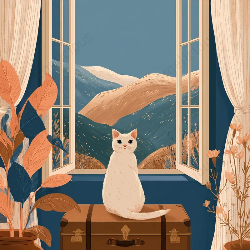 Poetic Storybook Illustrations