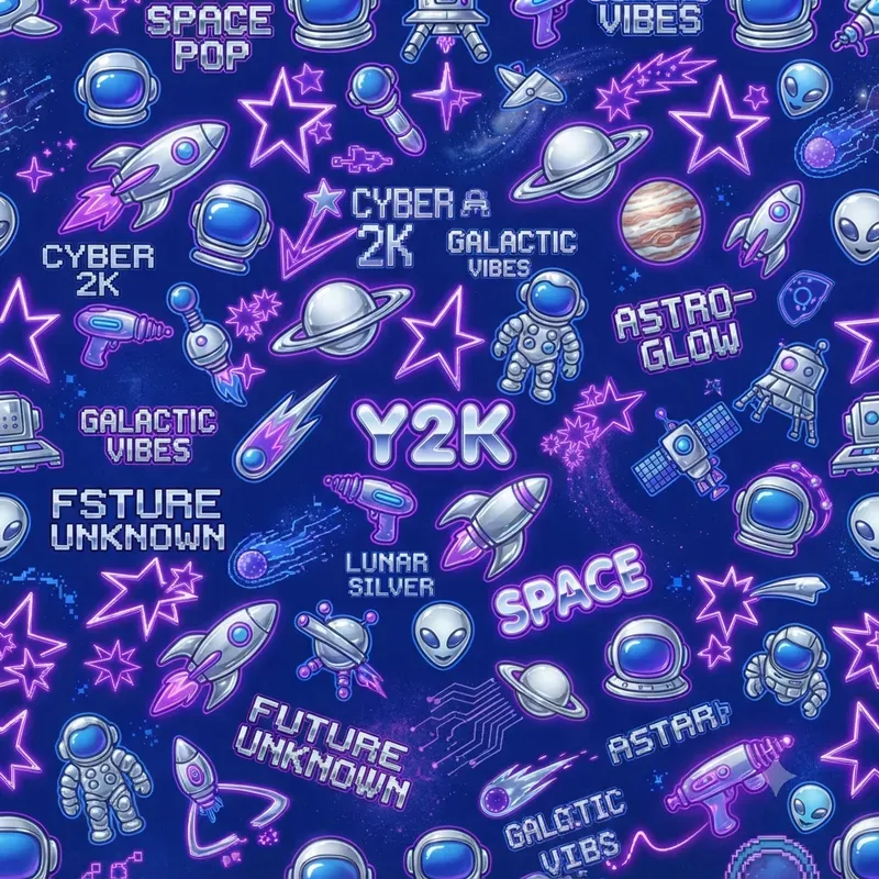 Y2k Seamless Pattern Generator