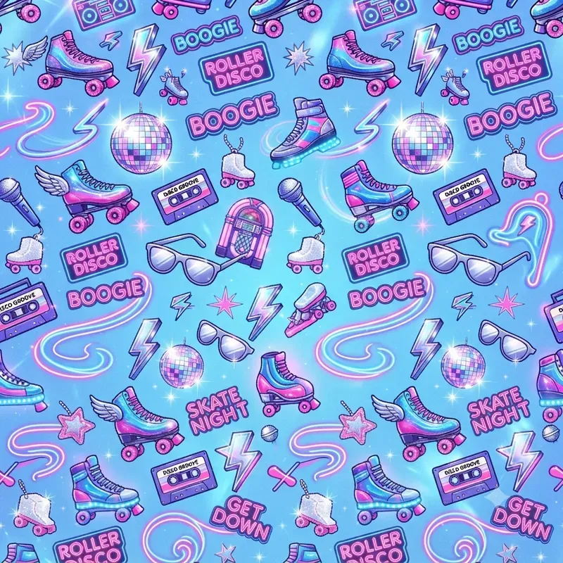 Y2k Seamless Pattern Generator