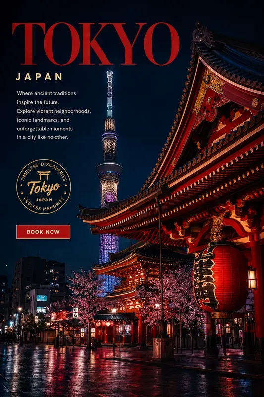 Commercial Luxury Travel Poster Creators