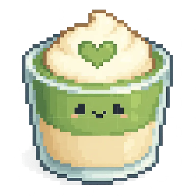 Pixel Art Kawaii Foods