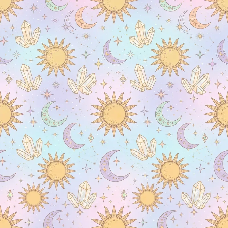 Seamless Pastel Aesthetic Patterns