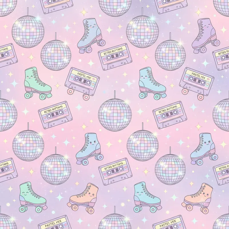 Seamless Pastel Aesthetic Patterns