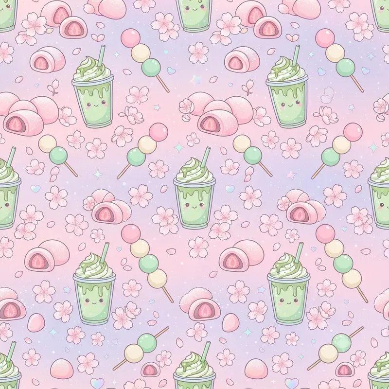 Seamless Pastel Aesthetic Patterns