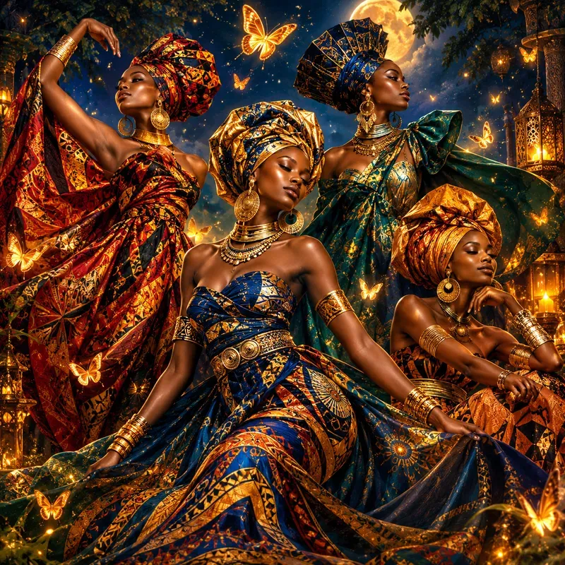 African Rhythm Dream Art