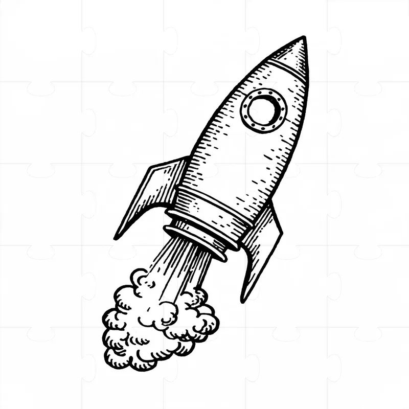 Playful Black Ink Doodles