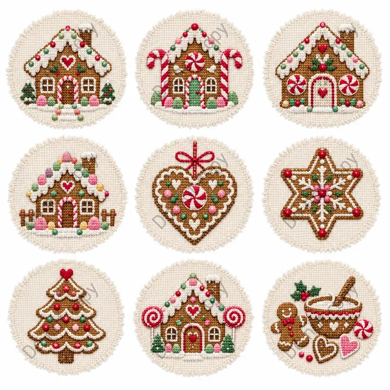 Christmas Cross Stitch Art Sets