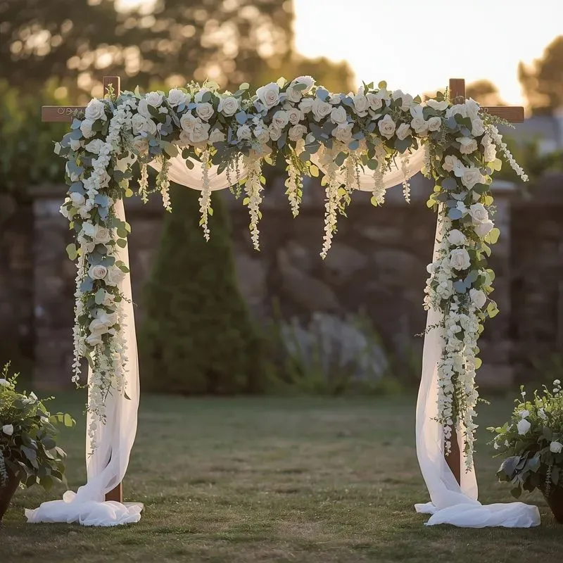 Romantic Wedding Scene Photos