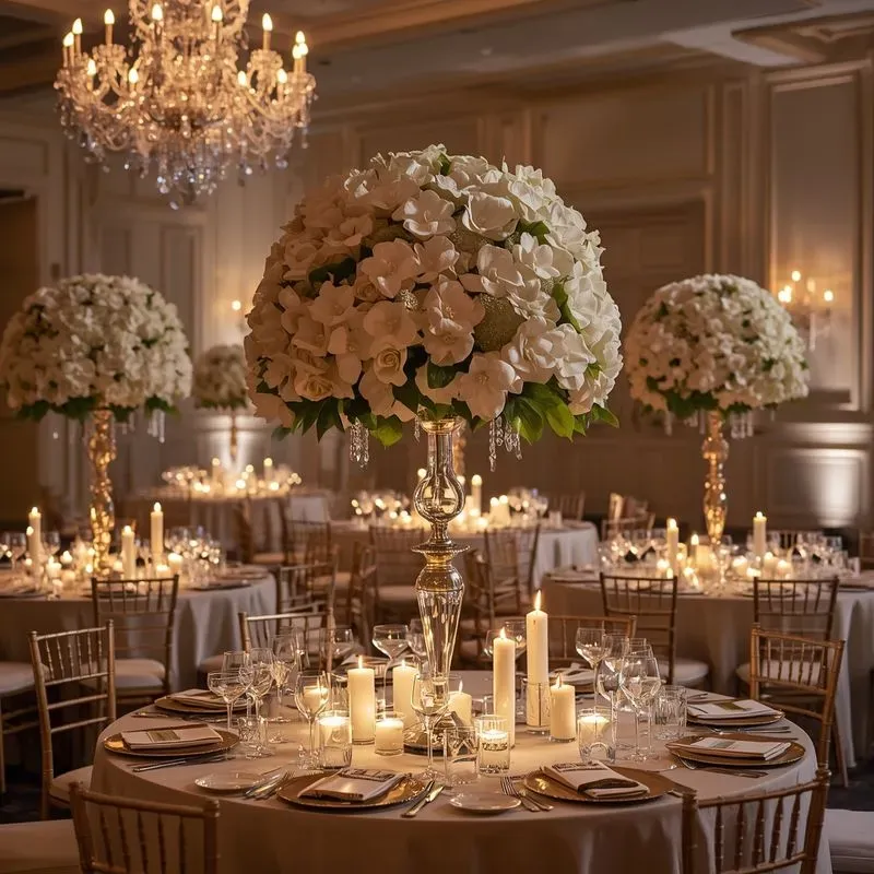 Romantic Wedding Scene Photos